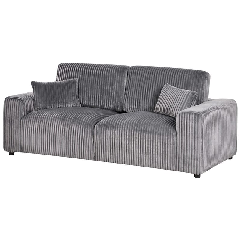 3-seters sofa Sandora - Grå, svart - Møbler - Sofaer - 3 seter sofa
