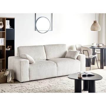 3-seters sofa Sandora - Hvit, Svart - Møbler - Sofaer - 3 seter sofa