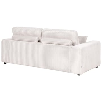 3-seters sofa Sandora - Hvit, Svart - Møbler - Sofaer - 3 seter sofa