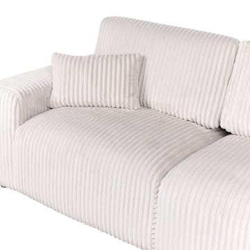 3-seters sofa Sandora - Hvit, Svart - Møbler - Sofaer - 3 seter sofa