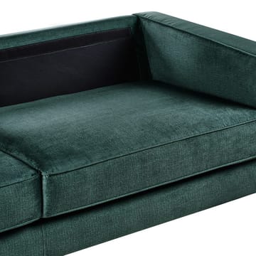 3-seters sofa Savalen - Grønn, Svart - Møbler - Sofaer - Fløyelssofaer