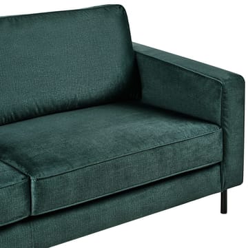 3-seters sofa Savalen - Grønn, Svart - Møbler - Sofaer - Fløyelssofaer