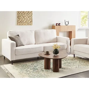 3-seters sofa Savalen - Hvit, Svart - Møbler - Sofaer - 3 seter sofa