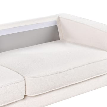 3-seters sofa Savalen - Hvit, Svart - Møbler - Sofaer - 3 seter sofa