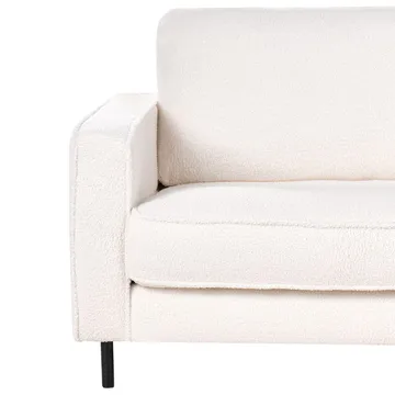 3-seters sofa Savalen - Hvit, Svart - Møbler - Sofaer - 3 seter sofa