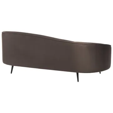 3-seters sofa Savar - Mørkebrun - Møbler - Sofaer - Fløyelssofaer