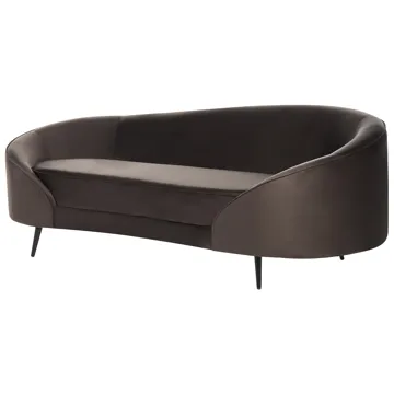 3-seters sofa Savar - Mørkebrun - Møbler - Sofaer - Fløyelssofaer