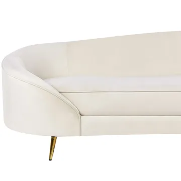 3-seters sofa Savar - Møbler - Sofaer - Fløyelssofaer