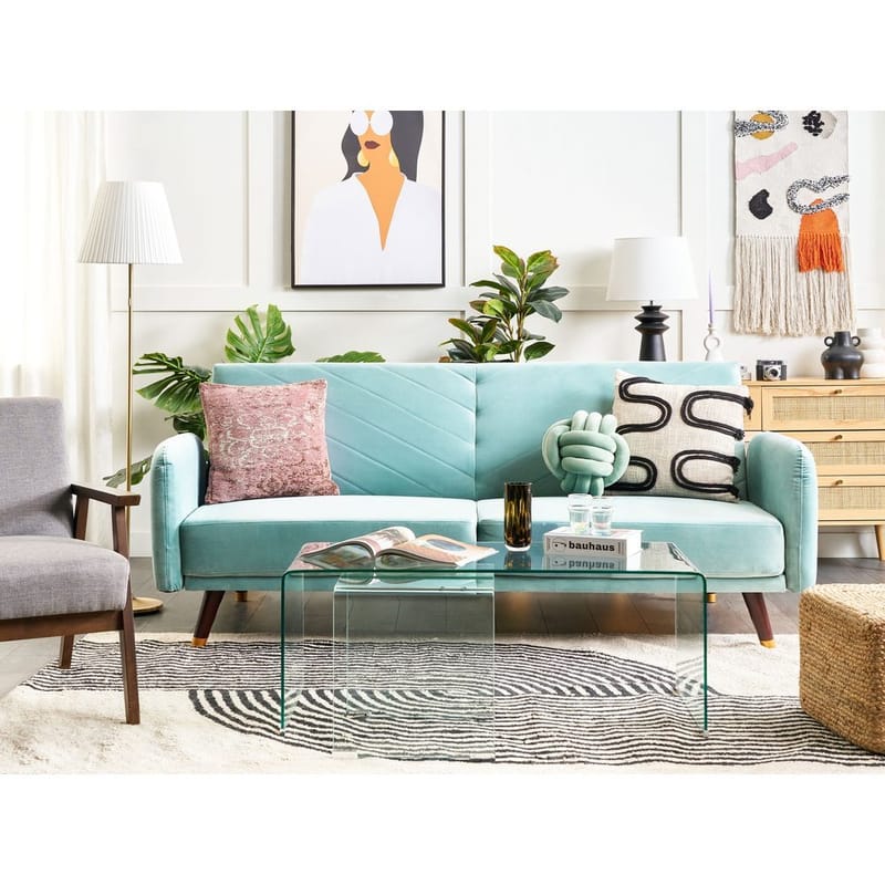 3-seters sofa Senja - Møbler - Sofaer - Fløyelssofaer