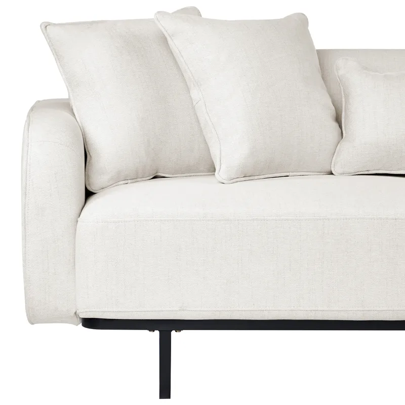 3-seters sofa Svanek - Off-White - Møbler - Sofaer - 3 seter sofa