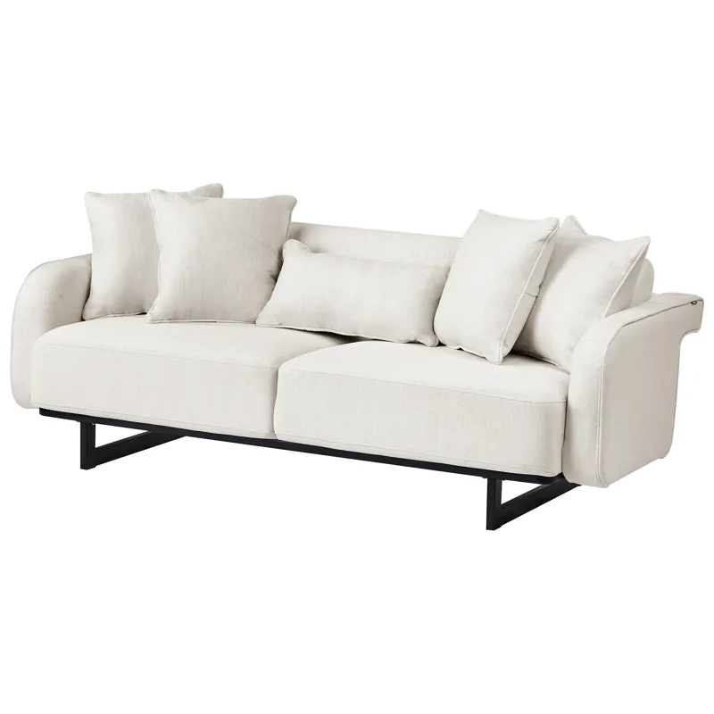 3-seters sofa Svanek - Off-White - Møbler - Sofaer - 3 seter sofa