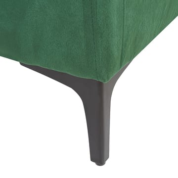 3-seters sofa Vadstena - Grønn, Svart/Fløyel - Møbler - Sofaer - Fløyelssofaer