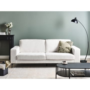 3-seters sofa Vadstena - Hvit, Svart/Bouclé - Møbler - Sofaer - 3 seter sofa