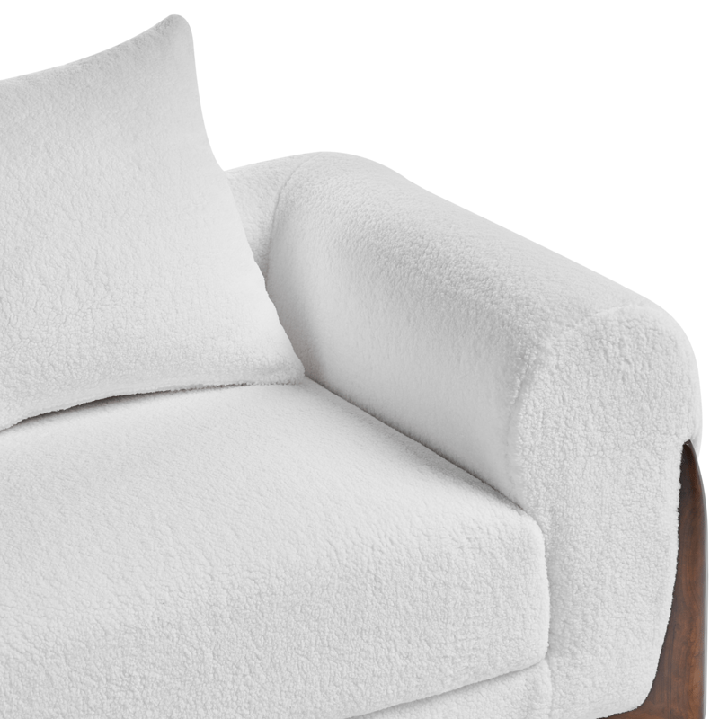 3-seters sofa Vinliden - Hvit - Møbler - Sofaer - 3 seter sofa