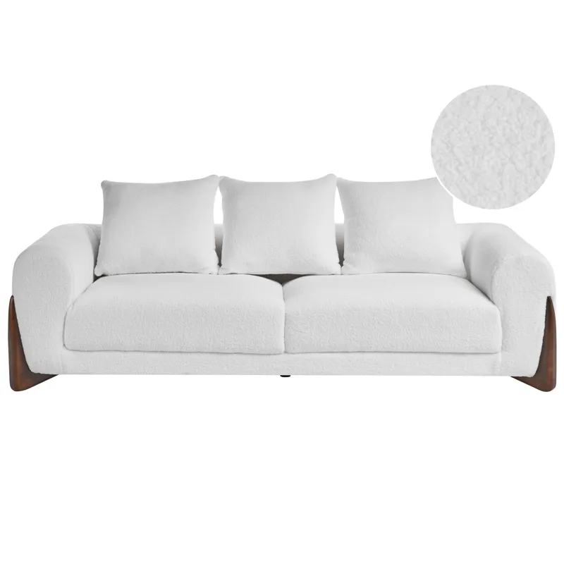 3-seters sofa Vinliden, Hvit