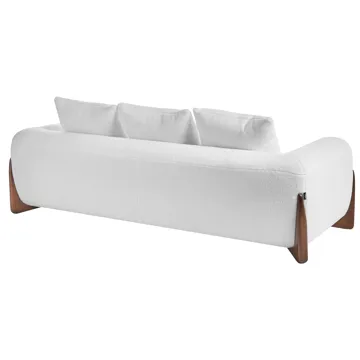 3-seters sofa Vinliden - Hvit - Møbler - Sofaer - 3 seter sofa