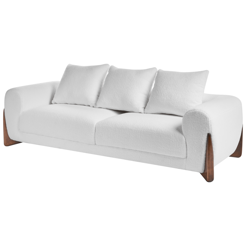 3-seters sofa Vinliden - Hvit - Møbler - Sofaer - 3 seter sofa