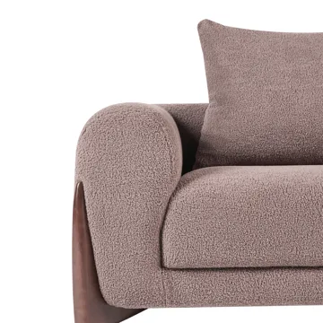 3-seters sofa Vinliden - Mørkebrun, brun - Møbler - Sofaer - 3 seter sofa