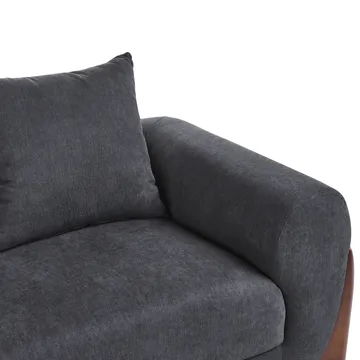 3-seters sofa Vinliden - Mørkebrun, svart - Møbler - Sofaer - 3 seter sofa
