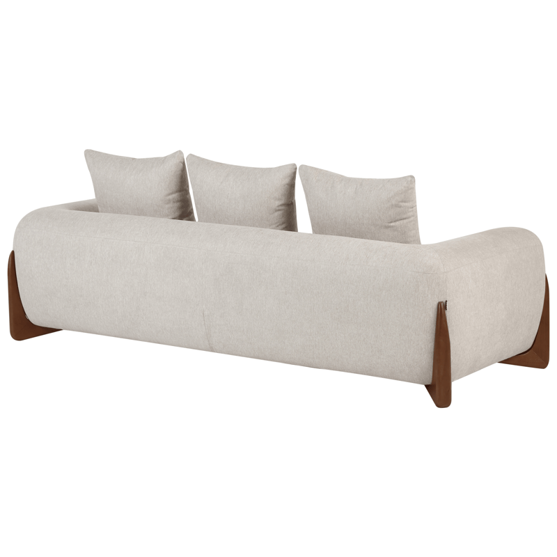 3-seters sofa Vinliden - Mørkebrun, taupe - Møbler - Sofaer - 3 seter sofa