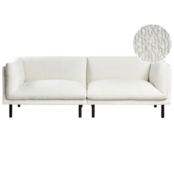 3-seters sofa Vorgod Bouclé - Off-White - Møbler - Sofaer - 3 seter sofa