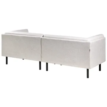 3-seters sofa Vorgod Stoff - Lys beige - Møbler - Sofaer - 3 seter sofa