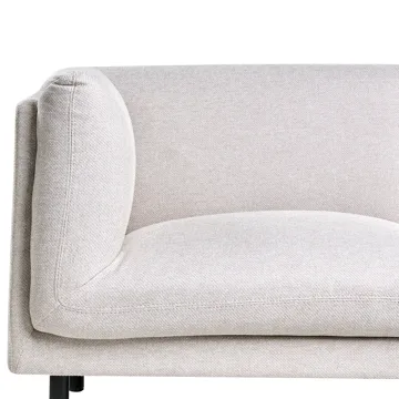 3-seters sofa Vorgod Stoff - Lys beige - Møbler - Sofaer - 3 seter sofa