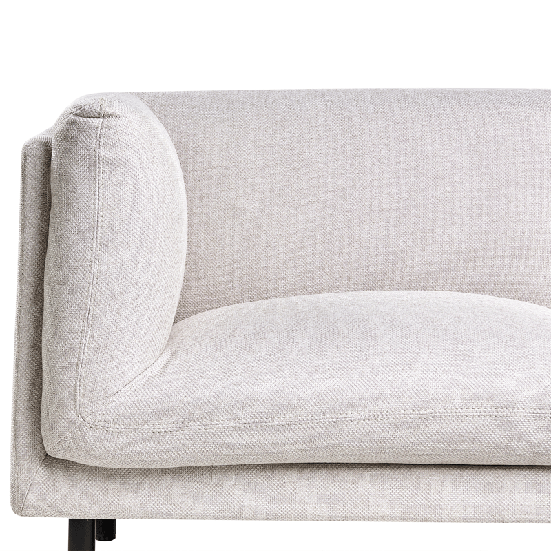 3-seters sofa Vorgod Stoff - Lys beige - Møbler - Sofaer - 3 seter sofa