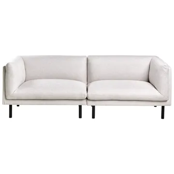 3-seters sofa Vorgod Stoff - Lys beige - Møbler - Sofaer - 3 seter sofa