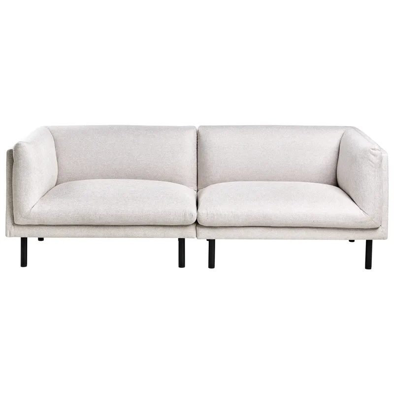 3-seters sofa Vorgod Stoff, Lys beige
