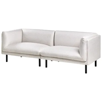 3-seters sofa Vorgod Stoff - Lys beige - Møbler - Sofaer - 3 seter sofa