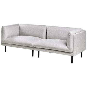 3-seters sofa Vorgod Stoff - Lysegrå - Møbler - Sofaer - 3 seter sofa