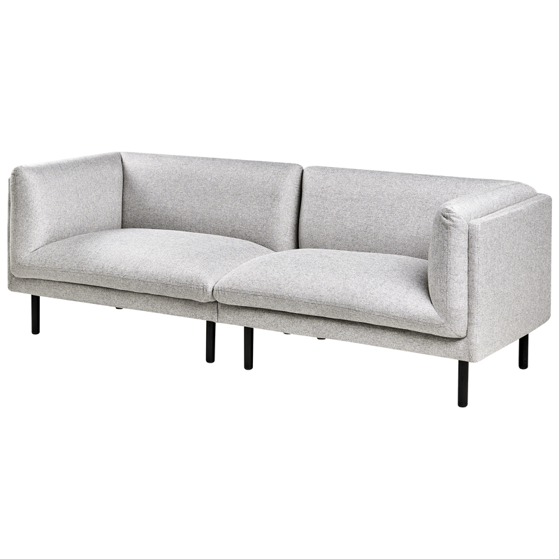3-seters sofa Vorgod Stoff - Lysegrå - Møbler - Sofaer - 3 seter sofa