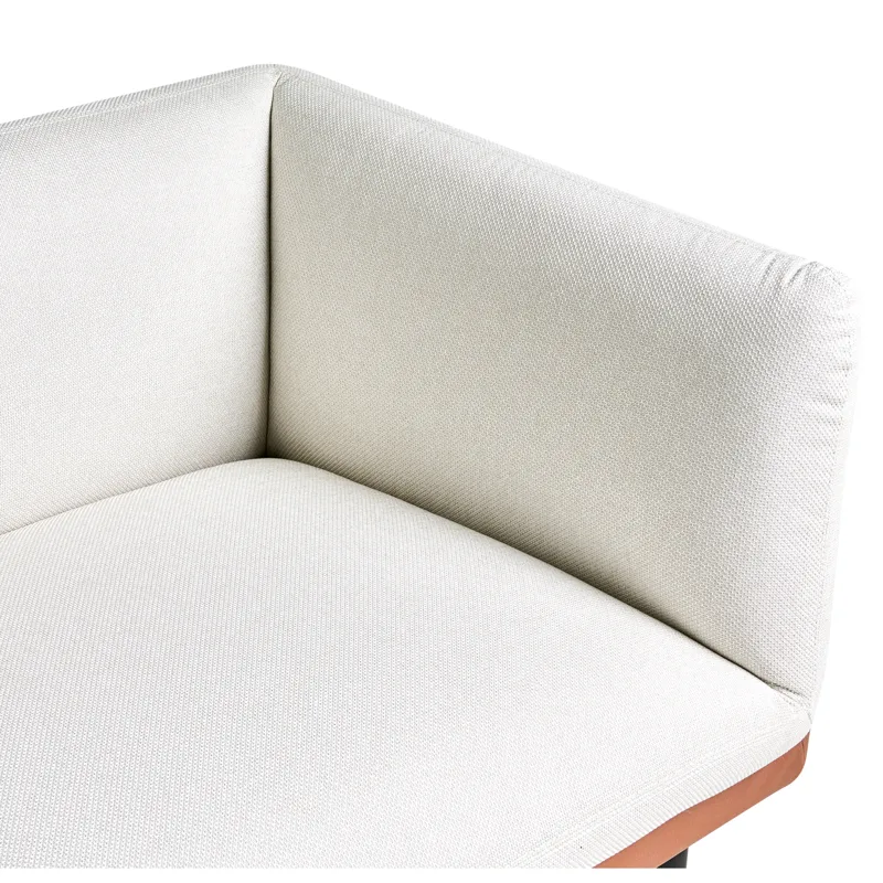 3-seters sofa Vorgod Stoff - Off-White - Møbler - Sofaer - 3 seter sofa