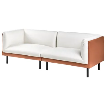 3-seters sofa Vorgod Stoff - Off-White - Møbler - Sofaer - 3 seter sofa
