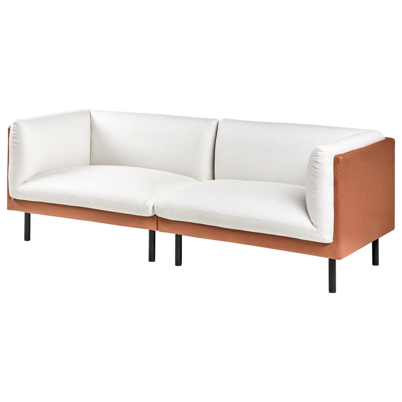 3-seters sofa Vorgod Stoff - Off-White - Møbler - Sofaer - 3 seter sofa