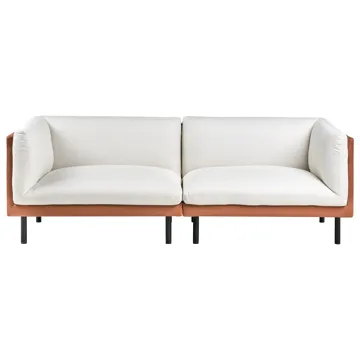 3-seters sofa Vorgod Stoff - Off-White - Møbler - Sofaer - 3 seter sofa