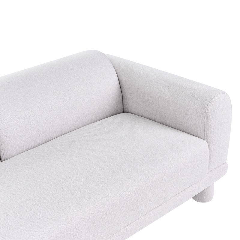 3-seters sofa Pori - Lysegrå - Møbler - Sofaer - 3 seter sofa