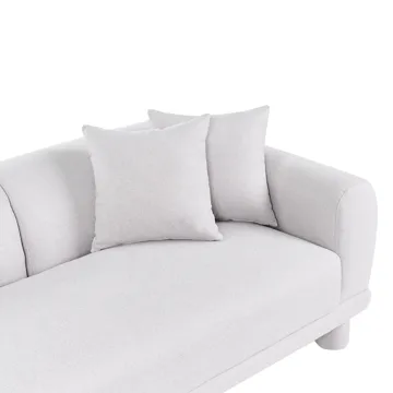 3-seters sofa Pori - Lysegrå - Møbler - Sofaer - 3 seter sofa