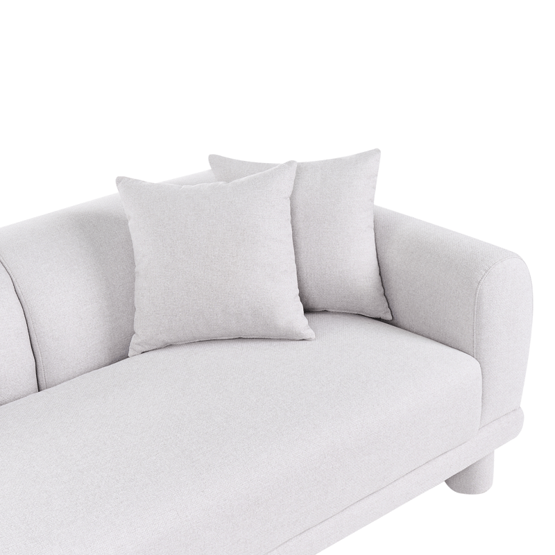 3-seters sofa Pori - Lysegrå - Møbler - Sofaer - 3 seter sofa