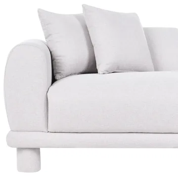 3-seters sofa Pori - Lysegrå - Møbler - Sofaer - 3 seter sofa