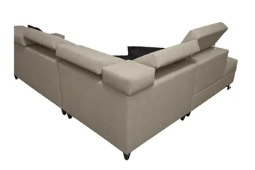 3-seters Sovesofa Venstre - Grønn - Møbler - Sofaer - Fløyelssofaer