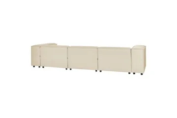 3-sits Hörnsoffa Beliani Aprica Högervänd Left-faced - Møbler - Sofaer - Sofaer med sjeselong - 3 seters sofa med divan