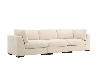 3-sits soffa Venture Home Beige - Møbler - Sofaer - 3 seter sofa