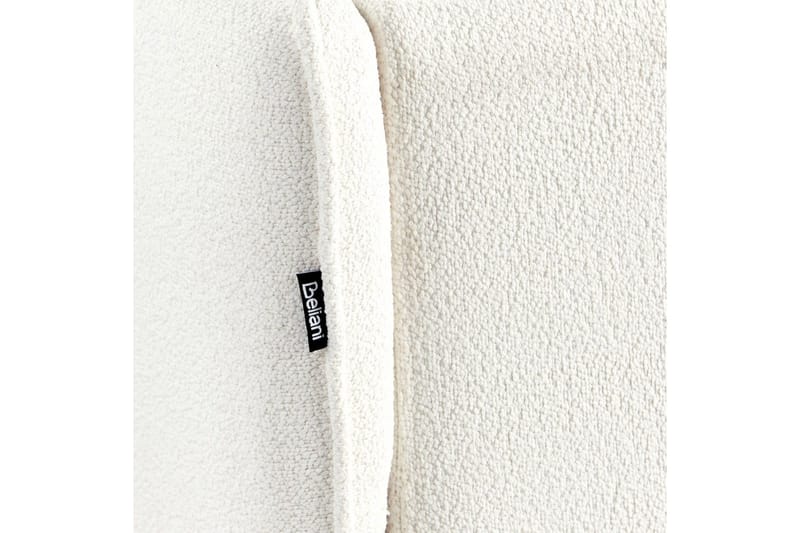 3-sitssoffa Beliani Altan Brun, Svart, Högervänd NO_BRAND White||Black Left-faced - Møbler - Sofaer - Sofaer med sjeselong - 3 seters sofa med divan