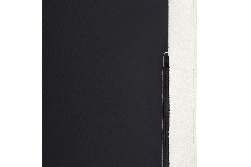 3-sitssoffa Beliani Altan Brun, Svart, Högervänd White||Black Left-faced - Møbler - Sofaer - Sofaer med sjeselong - 3 seters sofa med divan