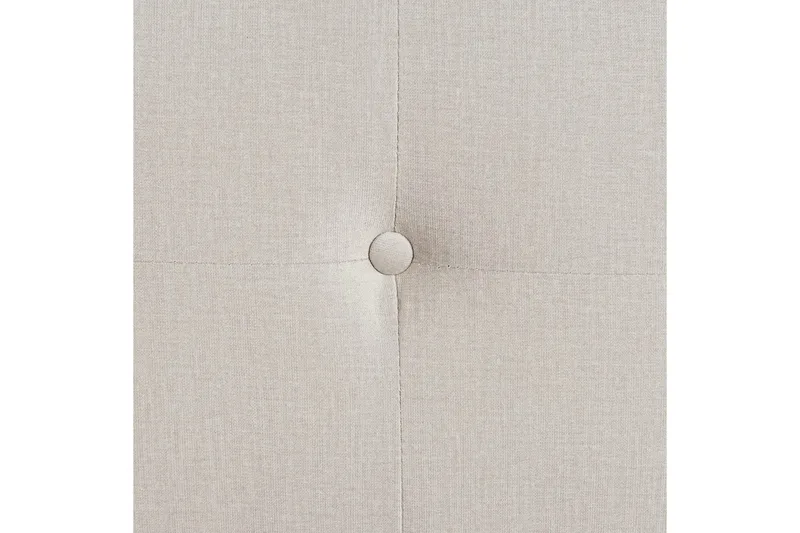 3-sitssoffa Beliani Byske Beige, mörkt trä Beige||Dark colored wood - Møbler - Sofaer - 3 seter sofa