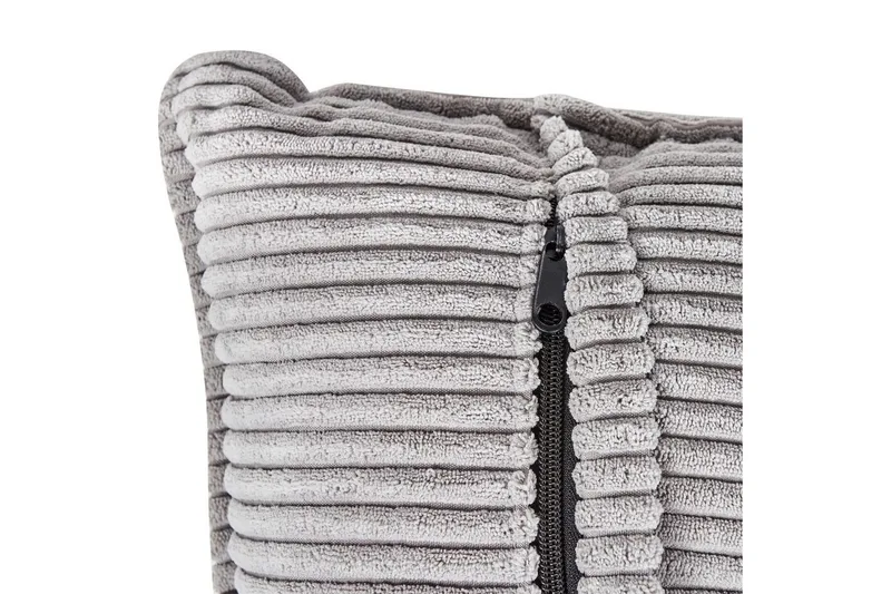 3-sitssoffa Beliani Dolva Grå, svart, Vänstervänd Grey - Grå - Møbler - Sofaer - Sofaer med sjeselong - 3 seters sofa med divan