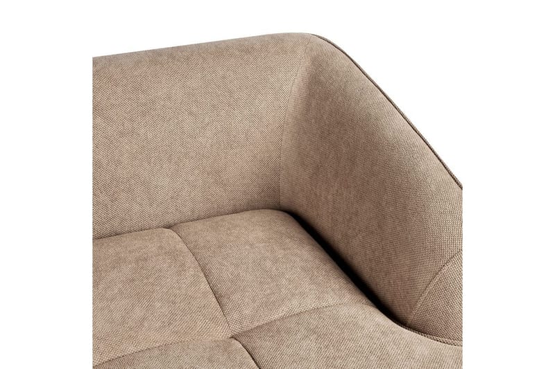 3-sitssoffa Beliani Hobro Brun, Svart Brown||Black - Møbler - Sofaer - 3 seter sofa