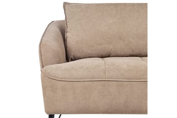 3-sitssoffa Beliani Hobro Brun, Svart Brown||Black - Møbler - Sofaer - 3 seter sofa
